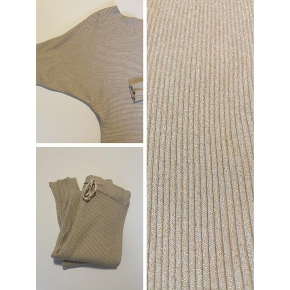 (NWT) - Two-Piece Knit Leggings Set (Cream) - Picture 5 of 5